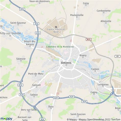 Plan cul Amiens (80000)